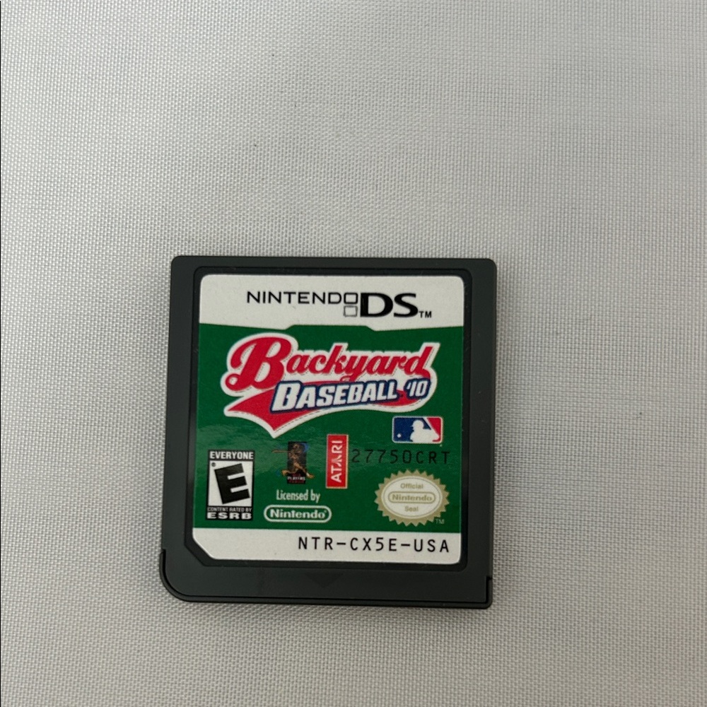 Nintendo DS Backyard Baseball '10 Game - Black Cartridge